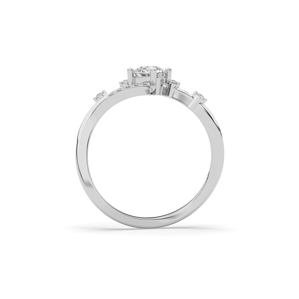 diamond burst ring