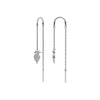 aurora threader earrings