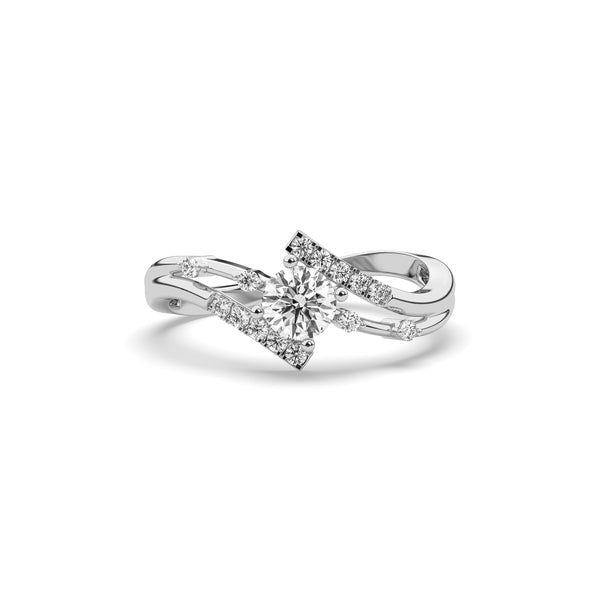 diamond burst ring