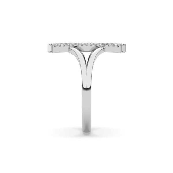 crystal wave ring