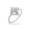 celestia square halo ring